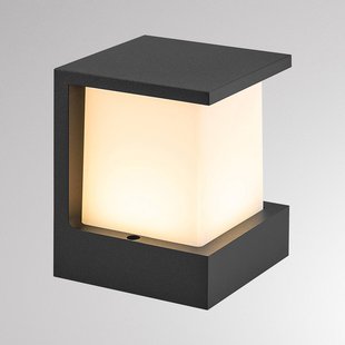 Molto Luce LED buiten wandlamp FYNN-Y, antraciet, 12 cm, IP65, CCT aan/uit