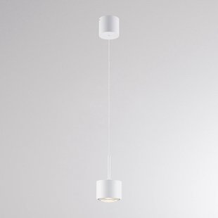 Molto Luce LED hanglamp MAG MINI, wit, Ø 9 cm, CCT, dimbaar, metaal