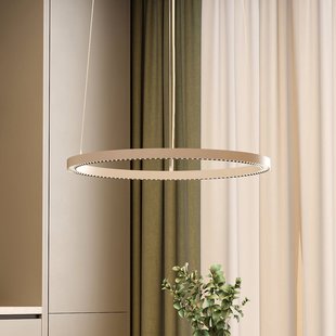Molto Luce LED hanglamp PERFORA PRO M, Ø 66 cm, wit, DALI up/down, CCT