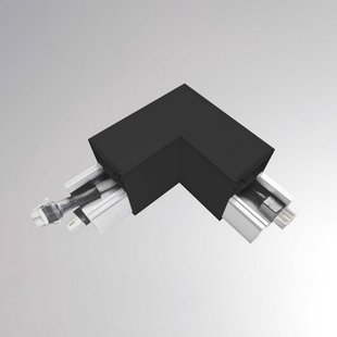 Molto Luce Hoekverbinder PERFORA PROLINE CORNER, zwart, metaal