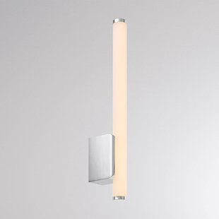 Molto Luce LED wandlamp VINA UP S, chroomkleurig, hoogte 40 cm, IP44 CCT
