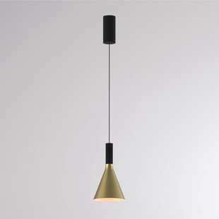 Molto Luce LED hanglamp LORA I, messing, Ø 15 cm, dimbaar, 40°, CCT