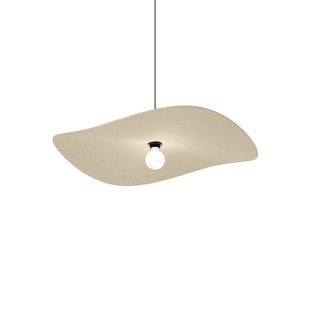 Wever & Ducré Lighting WEVER &amp; DUCRÉ hanglamp Wave Soft 3.0, vilt, kalksteenkleurig
