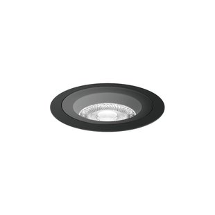 Wever & Ducré Lighting WEVER & DUCRÉ LED grondspot inbouwlamp Blink trim 2.0, zwart