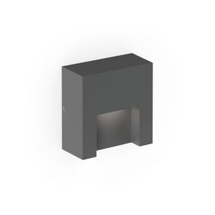 Wever & Ducré Lighting WEVER &amp; DUCRÉ LED buiten wandlamp Reto 0.8, antraciet