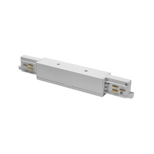 BRUMBERG Middenvoeding ONETRACK-rail, zilver, DALI