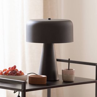 Schöner Wohnen Tafellamp PENTO, zwart, hoogte 35 cm, metaal, E27