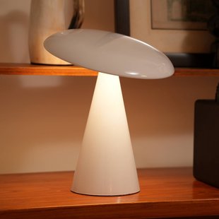 Beacon Lighting Beacon LED tafellamp op accu Kinoko, wit, 27 cm, CCT