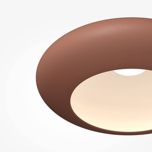 Maytoni LED plafondlamp Aros, koperkleurig, Ø 40 cm, metaal, 3.000 K