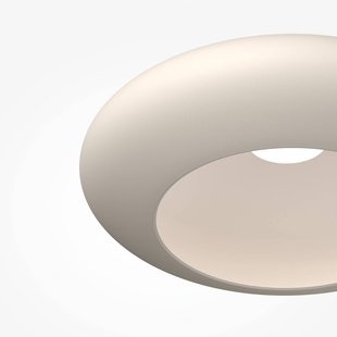 Maytoni LED plafondlamp Aros, wit, Ø 40 cm, metaal, 3.000 K