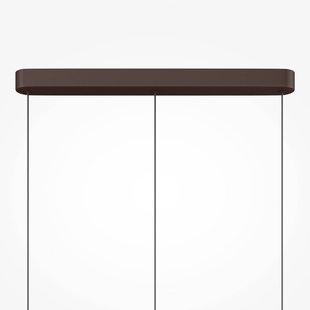 Maytoni LED hanglamp Nuvem, bruin, opaalglas, lengte 66 cm, 3-lamps