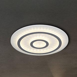 Globo LED plafondlamp Jayden, wit/antraciet, CCT, dimbaar