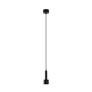 Zambelis LED hanglamp 22177, zwart, Ø 7 cm, metaal