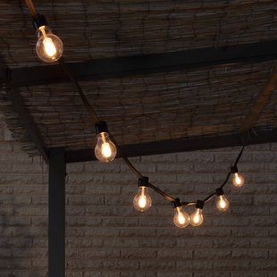 Konstsmide Christmas LED lichtketting op zonne-energie voor feestjes, 6,2 W, amberkleurig, IP44,