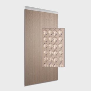 Degor Vliegengordijn Nova - 90x210cm - Transparant - Huisdiervriendelijk