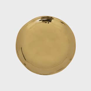 Urban Nature Culture - Good Morning - Bord - Gold - Ø14 cm