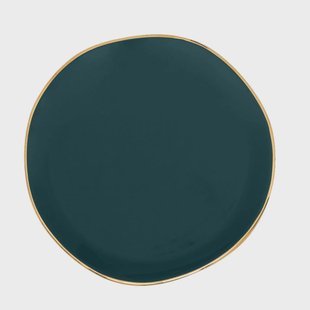 Urban Nature Culture - Good Morning - Bord - Blue Green - Ø17 cm