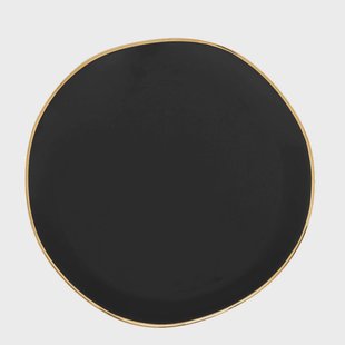 Urban Nature Culture - Good Morning - Bord - Black - Ø17 cm