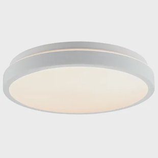 Brilliant Plafondlamp Livas - Wit - 33cm - Warm Wit - Sensor - 24w