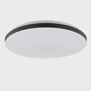 Brilliant Plafondlamp Livio - Zwart - 38,5cm - Warm Wit - Sensor - 26w