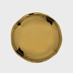 Urban Nature Culture - Good Morning - Bord - Gold - Ø9 cm