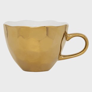 Urban Nature Culture  - Good Morning - Cappuccino Mok - Gold