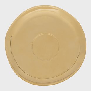 Urban Nature Culture - Good Morning - Bord - Gold - Ø 15.5 cm