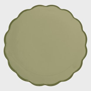 Urban Nature Culture -  Good Morning - Gebaksbordje -  Sculpted - Pale Green - Ø17 cm
