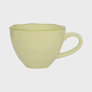 Urban Nature Culture -  Good Morning - Cappuccino Kop -  Sculpted - Pale Green