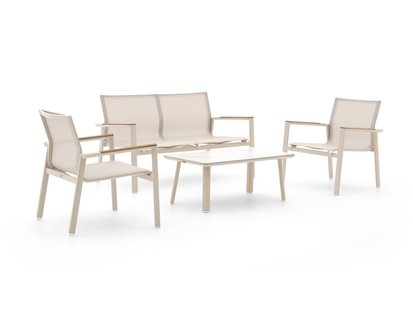 Forza Asmonte stoel-bank loungeset 4-delig - Laagste prijsgarantie!