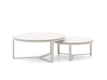Bellagio Ficarolo lounge tuintafelset ø85cm(h:35cm)/ø65cm (h:30cm) - Laagste prijsgarantie!