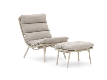 Forza Marradi lounge tuinstoel met voetenbank - Laagste prijsgarantie!