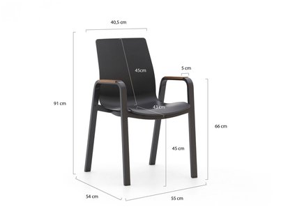Hartman Flow/Sophie Studio ø128cm dining tuinset 5-delig - Laagste prijsgarantie!
