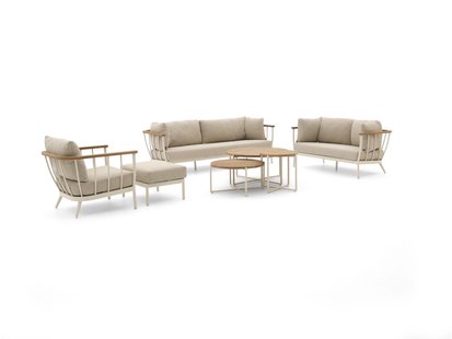 Apple Bee Condor stoel-bank loungeset 7-delig 6-zits - Laagste prijsgarantie!
