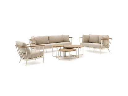 Apple Bee Condor stoel-bank loungeset 6-delig 6-zits - Laagste prijsgarantie!