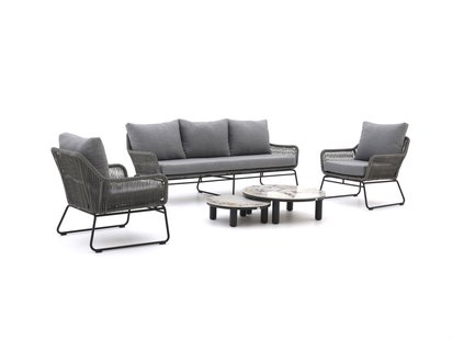 Intenso Isorella/Sarsina stoel-bank loungeset 5-delig - Laagste prijsgarantie!