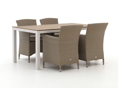 Forza Cecita/Fidenza 160cm dining tuinset 5-delig - Laagste prijsgarantie!