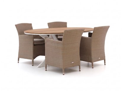 Forza Cecita/Fidenza ovaal 180cm dining tuinset 5-delig - Laagste prijsgarantie!