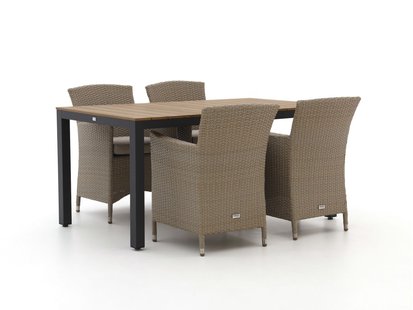 Forza Cecita/Fidenza 160cm dining tuinset 5-delig - Laagste prijsgarantie!