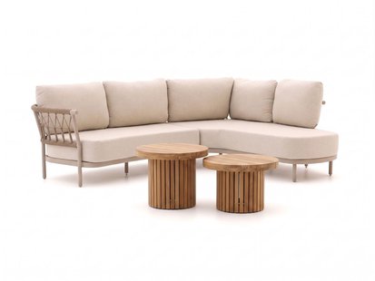 Tierra Outdoor Fresca/Marapa hoek loungeset 4-delig links 5-zits - Laagste prijsgarantie!