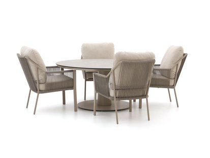 Tierra Outdoor Liv/Moreno low dining tuinset 5-delig - Laagste prijsgarantie!