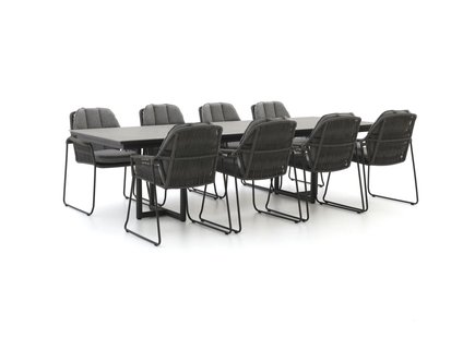Tierra Outdoor Rivera/Naro 280cm dining tuinset 9-delig - Laagste prijsgarantie!