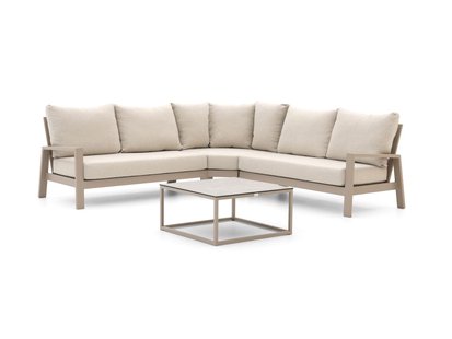 Tierra Outdoor Musone/Rio hoek loungeset 4-delig 5-zits - Laagste prijsgarantie!