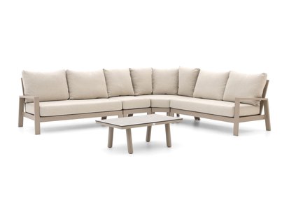 Tierra Outdoor Musone hoek loungeset 5-delig 6-zits - Laagste prijsgarantie!