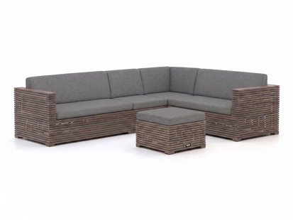 ROUGH-C hoek loungeset 5-delig 6-zits - Laagste prijsgarantie!