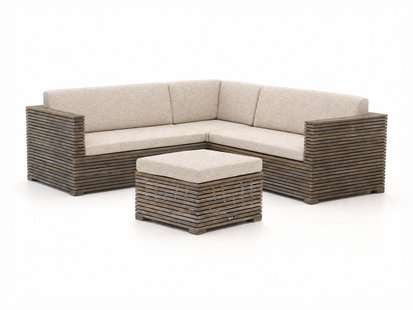 ROUGH-C hoek loungeset 4-delig - Laagste prijsgarantie!