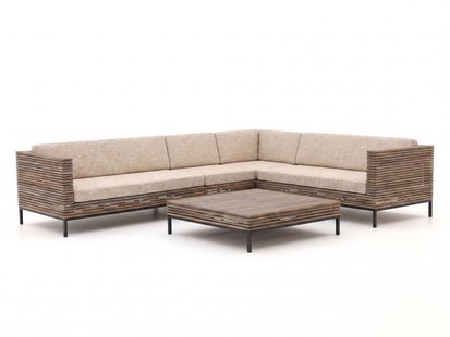 ROUGH-D hoek loungeset 5-delig 6-zits - Laagste prijsgarantie!