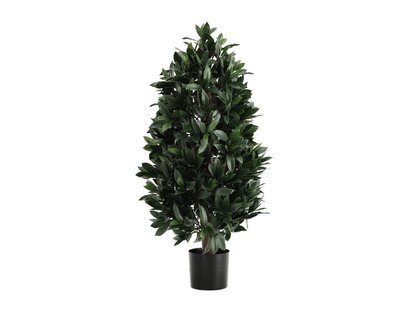 Designplants Laurier pyramide kunstplant (h:150cm) - Laagste prijsgarantie!