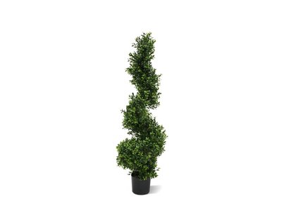 Designplants Buxus spiraal kunstboom (h:100cm) - Laagste prijsgarantie!