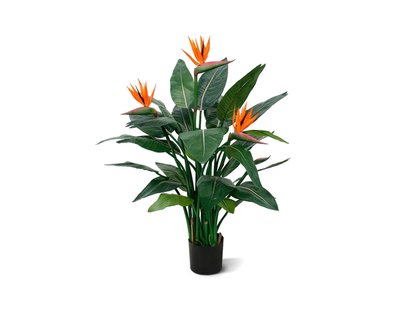 Designplants Strelitzia kunstplant (h:115cm) - Laagste prijsgarantie!